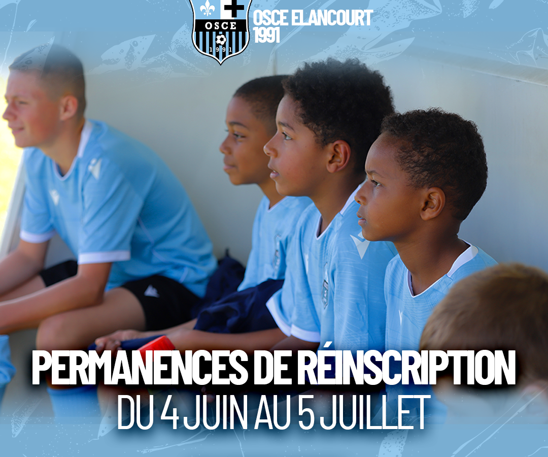Affiche des permanences de réinscription